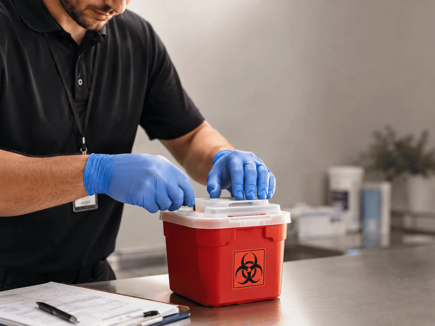 Why choose Sharps Waste Disposal in Newburg, ND